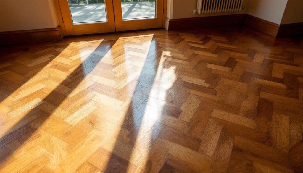 Parkett richtig reinigen: Dieses eine Produkt macht den Unterschied