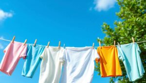 Der Trick, um Wäsche zu trocknen, ohne dass es feucht wird