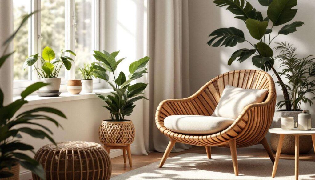 Dieser IKEA-Sessel bringt den Charme von Naturholz in Ihr Wohnzimmer