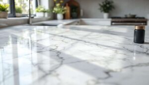 Strahlender Marmor ohne Wachs: Diese Zutat aus Ihrer Küche wirkt Wunder