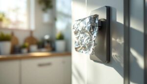 Warum immer mehr Haushalte vom Alufolien-Trick an der Türklinke überzeugt sind