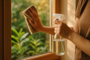 Statt Glasreiniger: Dieses günstige Hausmittel macht Fenster streifenfrei
