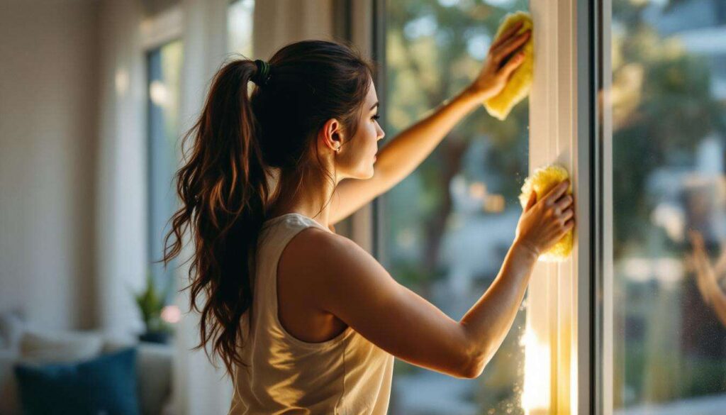 Fensterputzen wird kinderleicht: Ein Löffel von diesem Hausmittel genügt