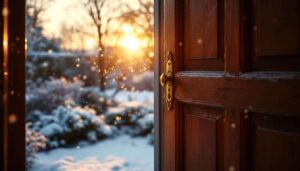 Wer diese Tür im Winter offen lässt, schützt seine Wasserrohre vor dem Einfrieren