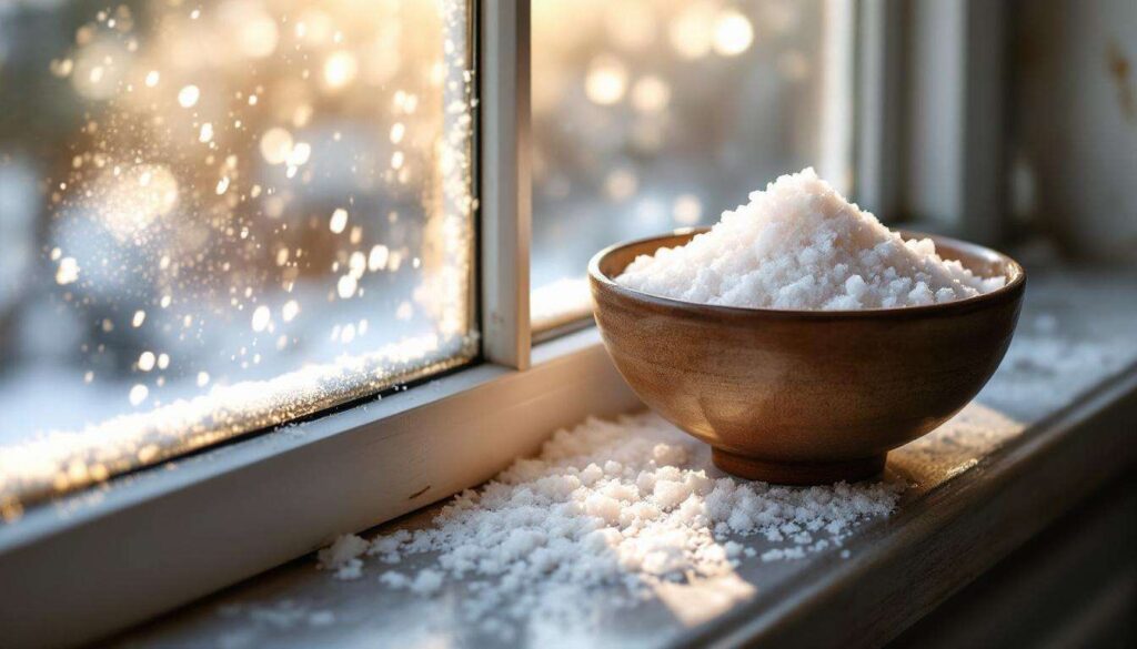 Darum sollten Sie eine Schale mit Salz aufs Fensterbrett stellen – gerade im Winter