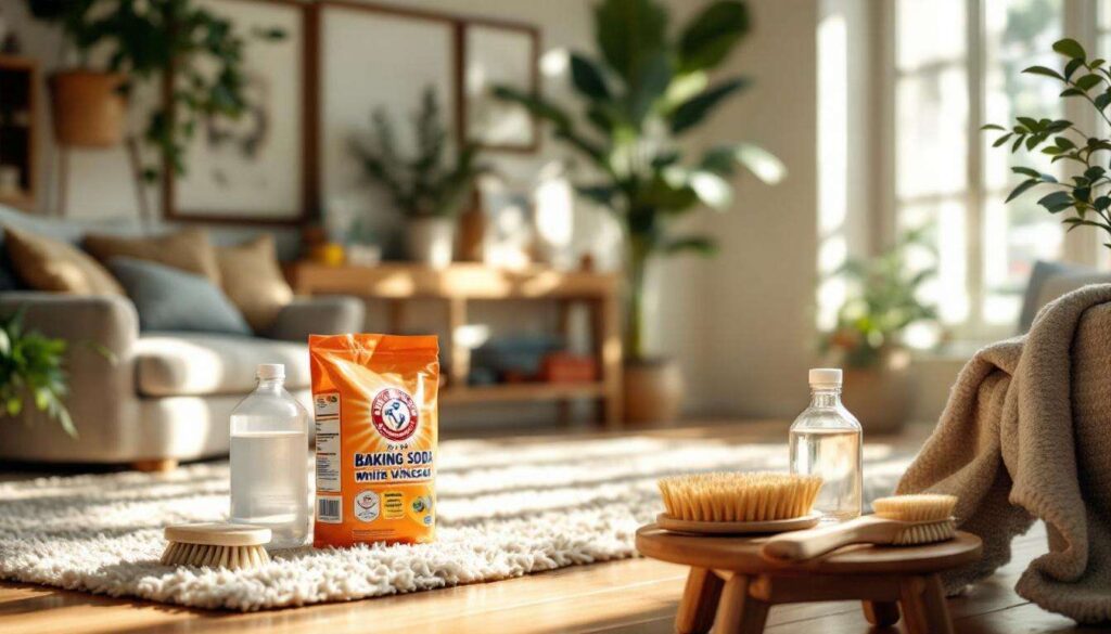 Teppich reinigen ohne Chemie: Mit diesen Hausmitteln wird er im Nu wieder sauber