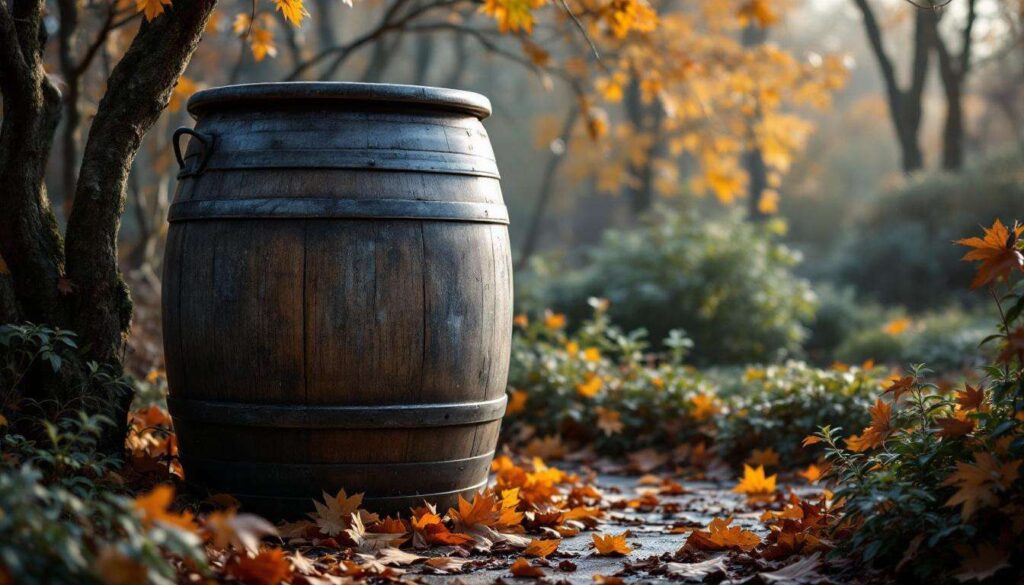 Einfacher Trick schützt die Regentonne zuverlässig vor Frostschäden