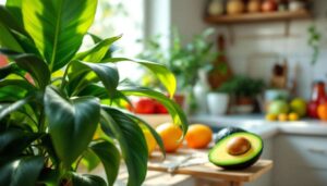 Diese exotische Zimmerpflanze wächst aus einer Küchenfrucht in nur 4 Wochen