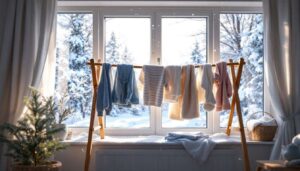 Wäsche trocknen im Winter: Die richtige Methode ohne Feuchtigkeit in der Wohnung
