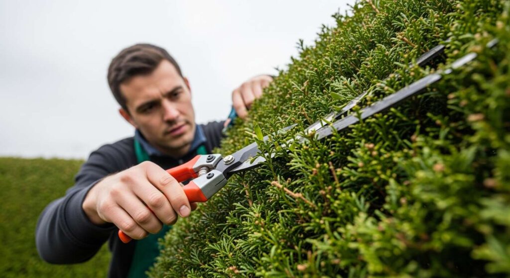 Immergrüne Hecken: Warum sie im Februar geschnitten werden sollten – laut Gartenrecht