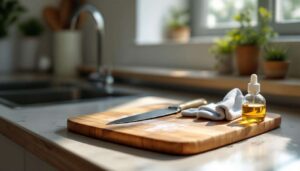 Holz-Schneidebrett richtig reinigen: 3 wirksame Methoden