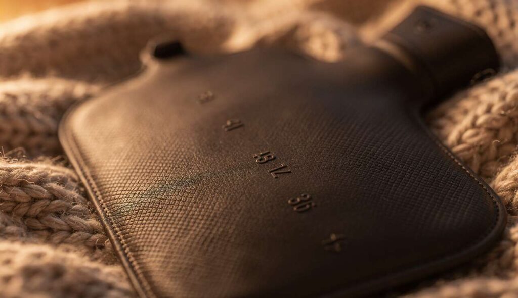 Ganz klein aufgedruckt: Diese Zahl zeigt, ob Ihre Wärmflasche in den Müll gehört