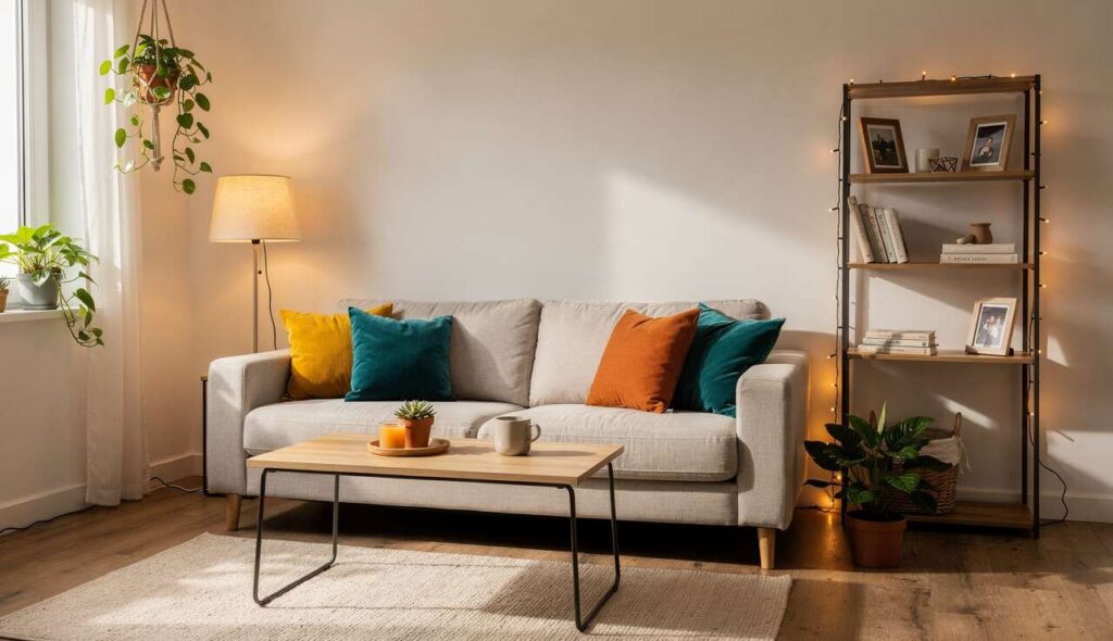 Weniger als 100 € für einen Wow-Effekt: Makeover für Ihr Wohnzimmer